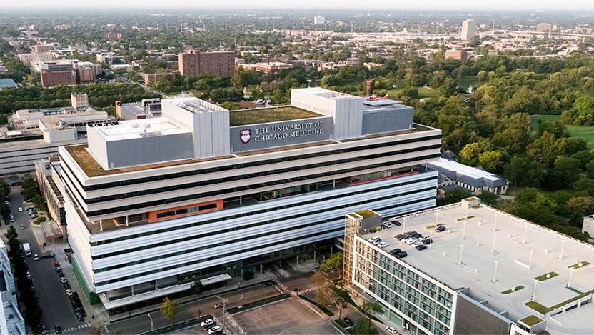 Center for Care and Discovery aerial