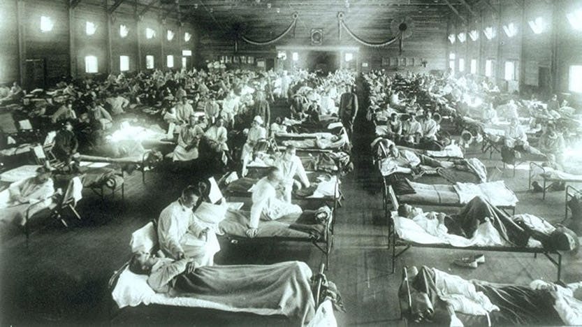 Spanish flu ward